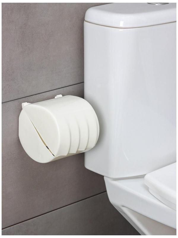 Держатель для туалетной бумаги Regular, 15,5×12,2×13,5 см, цвет белое облако