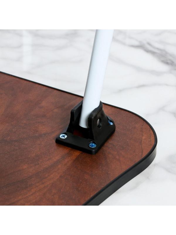 Столик - поднос для завтрака, для ноутбука, складной, серый, 60х40 см