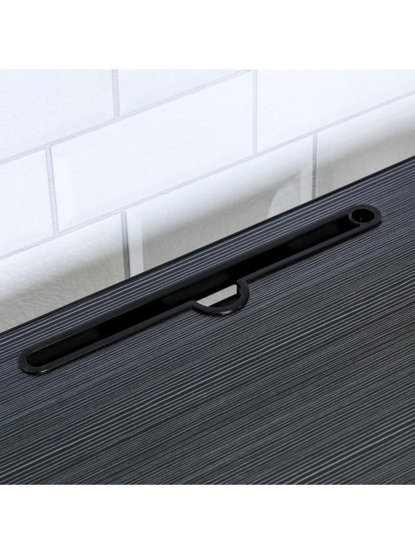 Столик - поднос для завтрака, для ноутбука, складной, серый, 60х40 см