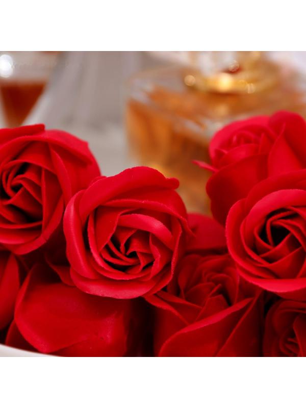 Мыльная роза, красная