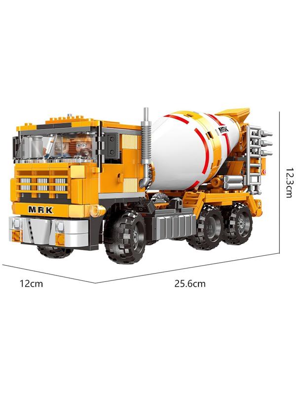 Конструктор XingBao «Бетономешалка» XB-03040 / 654 детали