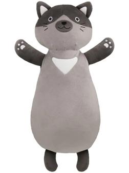 Мягкая игрушка «Котик Макс», цвет серый, 70 см