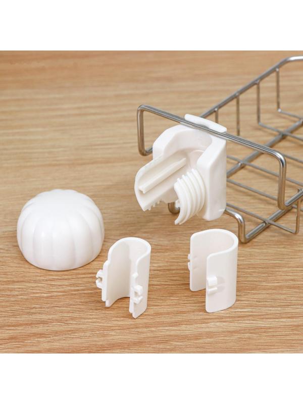 Подставка для губок на кран, 17×10×3,5 см, цвет хром