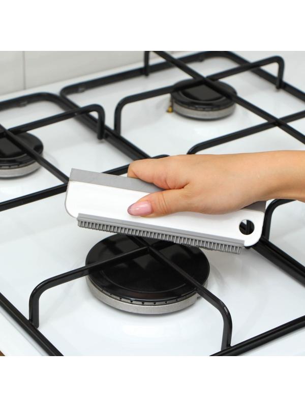 Щётка-скребок универсальная Raccoon, 16×4,5×2 см