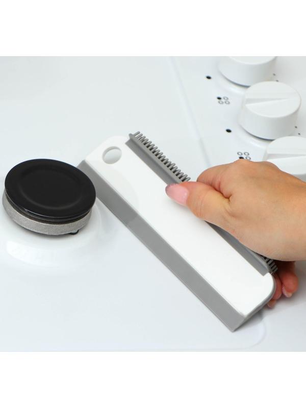 Щётка-скребок универсальная Raccoon, 16×4,5×2 см