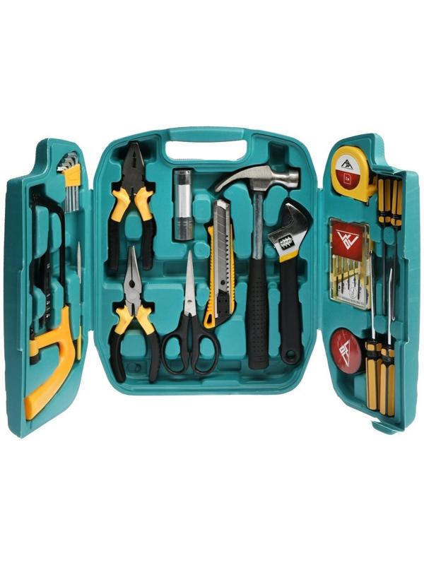 Набор инструментов в подарочном кейсе к 23 февраля ЛОМ, 27 предметов