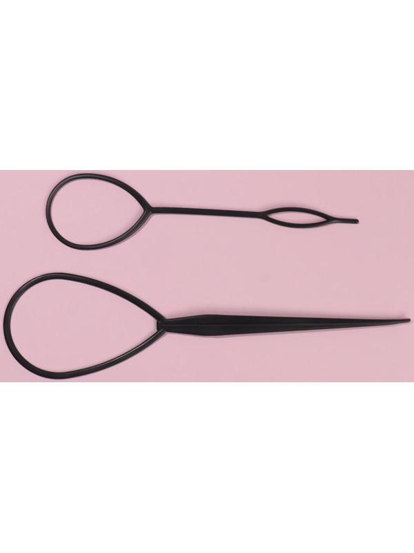 Набор крючков для созадания причёски, 2 шт, цвет чёрный