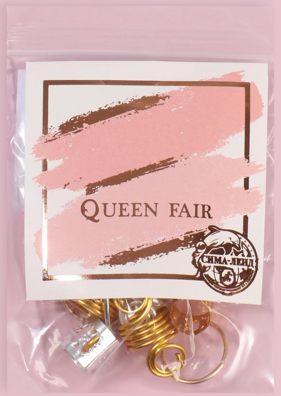 Декор для волос «Ассорти», 12 шт, цвет золотистый/серебристый