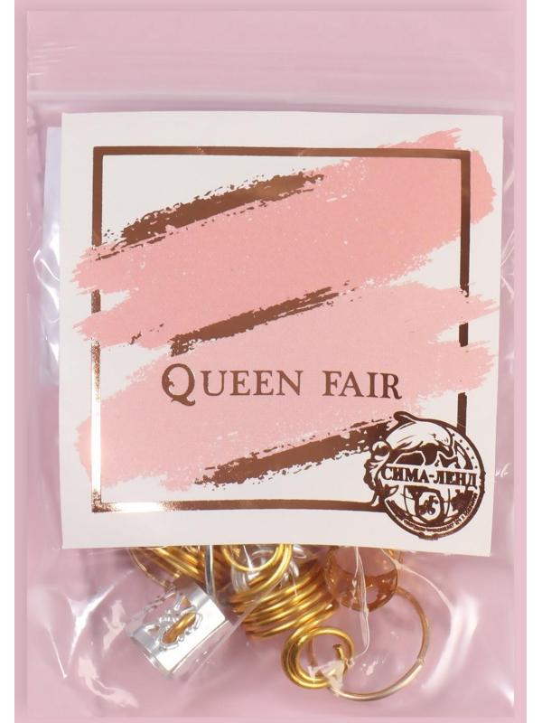 Декор для волос «Ассорти», 12 шт, цвет золотистый/серебристый