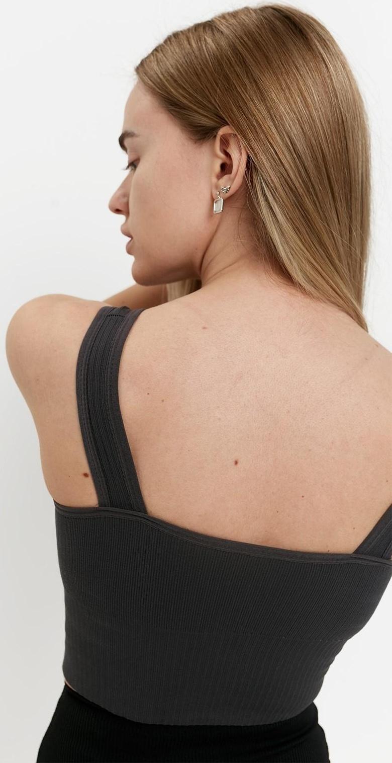 Топ женский, цвет серый, размер 42-46