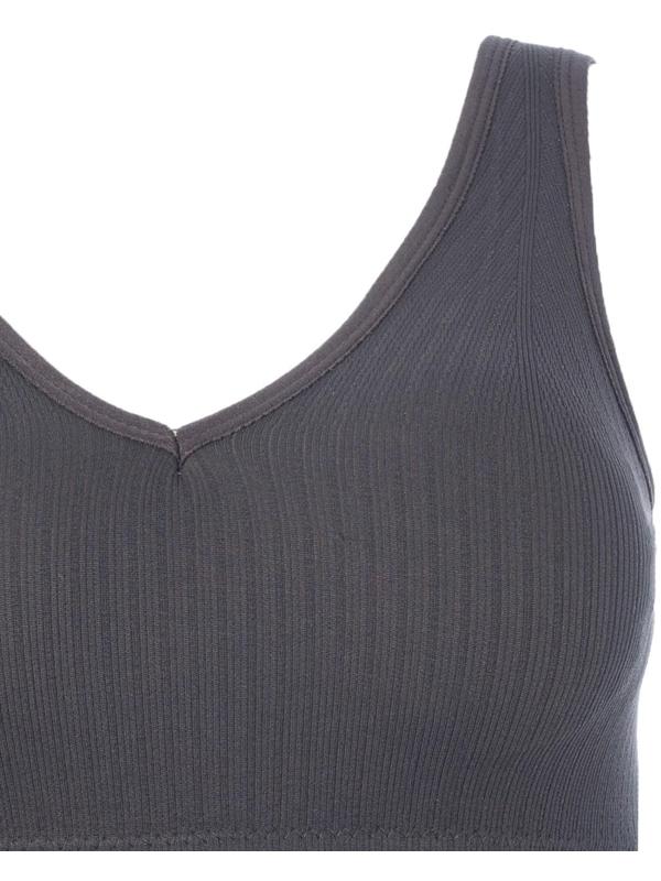 Топ женский, цвет серый, размер 42-46