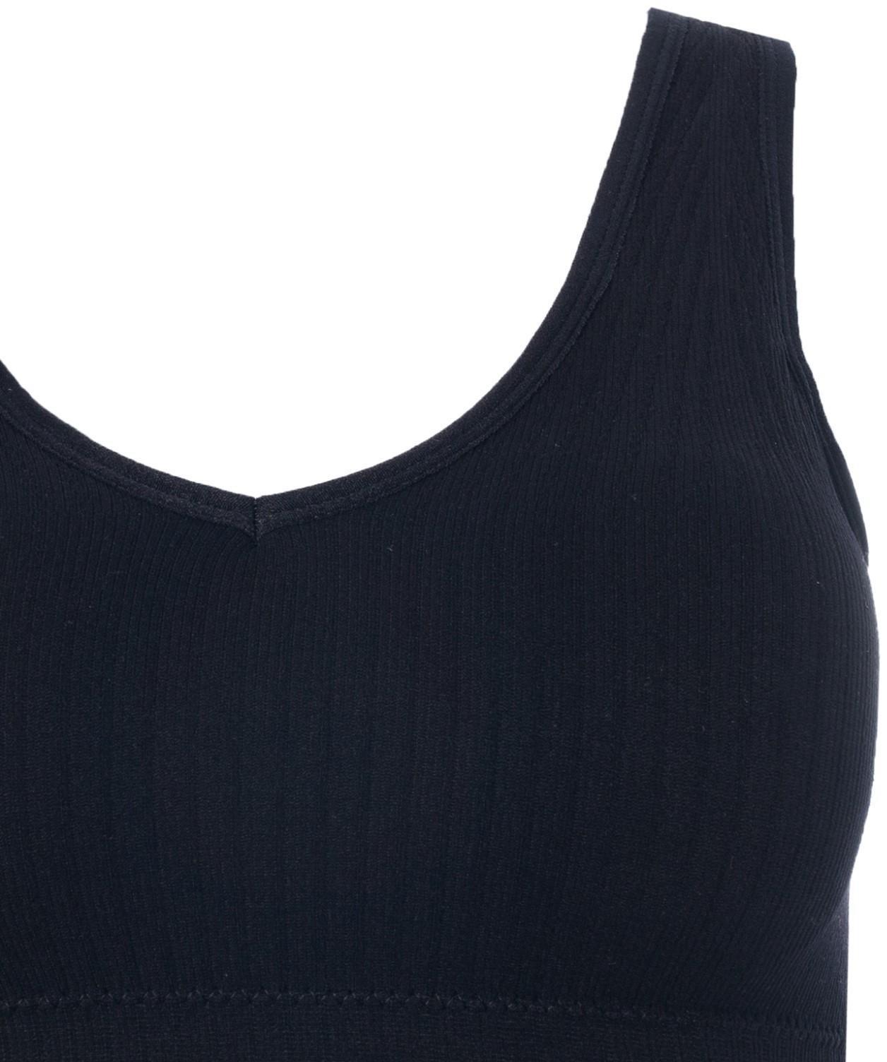 Топ женский, цвет чёрный, размер 42-46