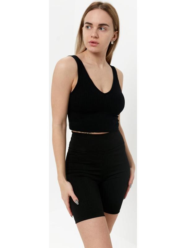 Топ женский, цвет чёрный, размер 42-46