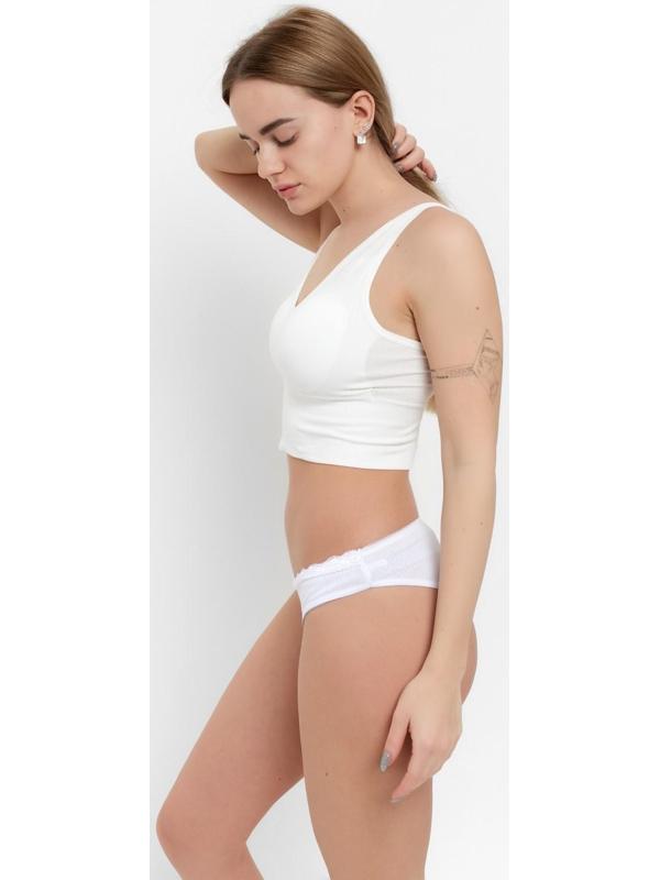 Топ женский, цвет белый, размер 42-46