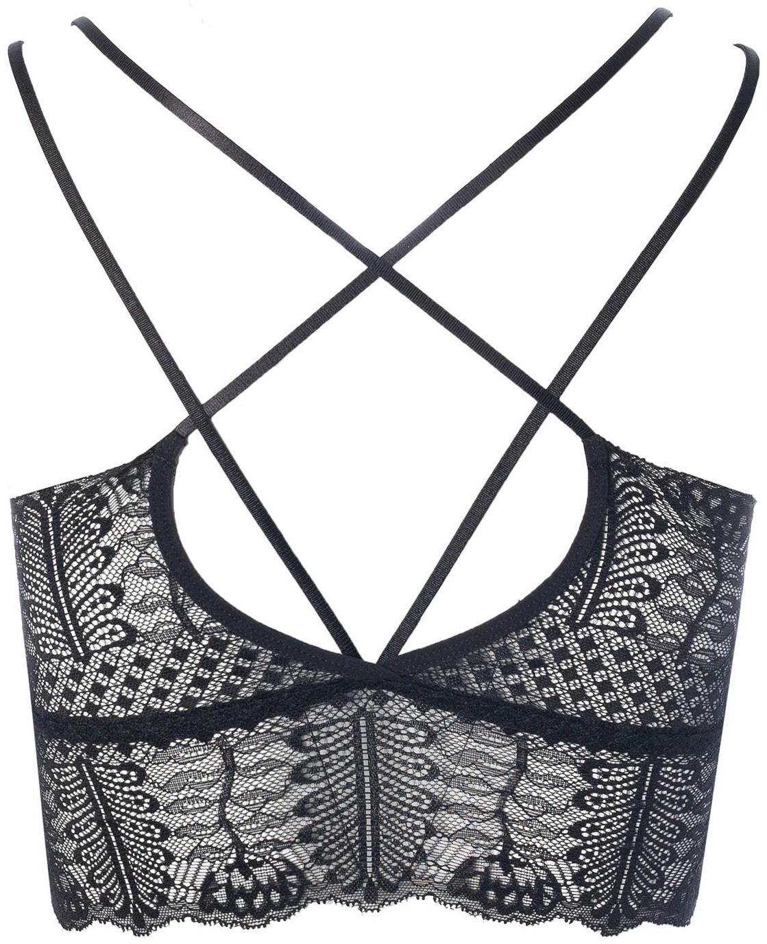 Топ женский, цвет чёрный, размер 42-46