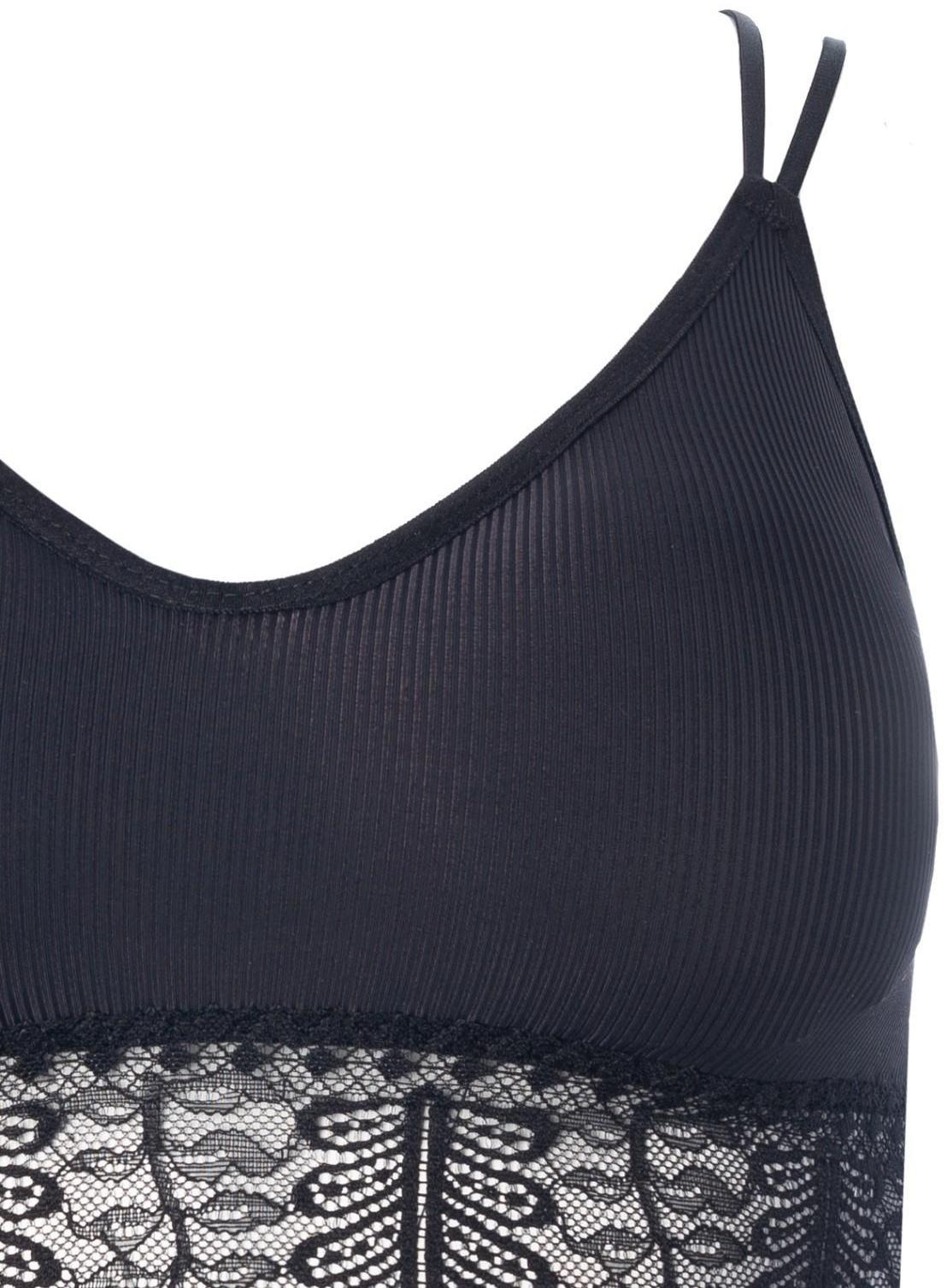 Топ женский, цвет чёрный, размер 42-46