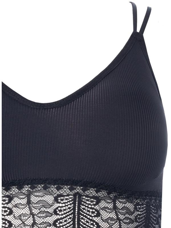 Топ женский, цвет чёрный, размер 42-46