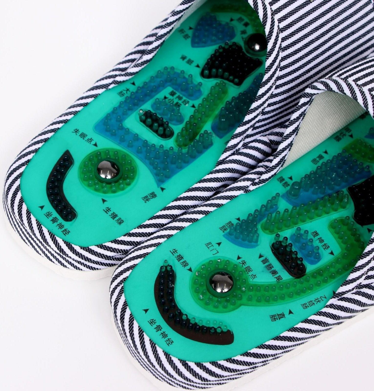 Массажер Tour Ma Line для ступней ног, тапочки, 39-43 размер. 1 пара