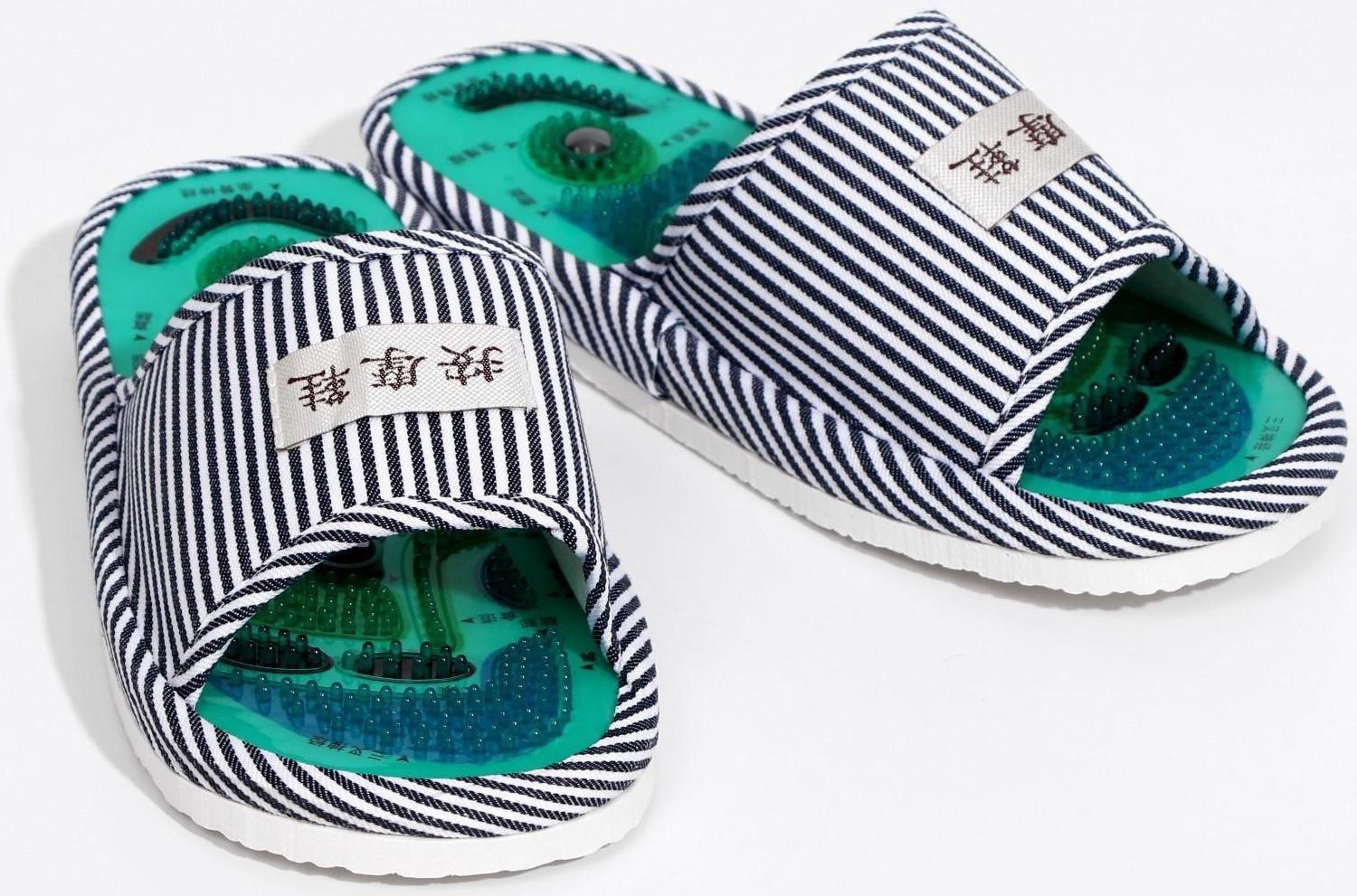 Массажер Tour Ma Line для ступней ног, тапочки, 39-43 размер. 1 пара