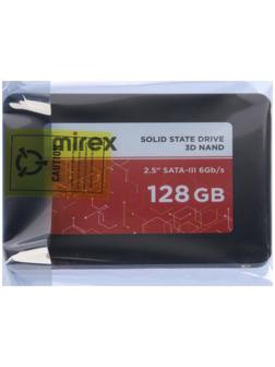 Накопитель SSD Mirex, SATA III, 128 Гб, 2.5