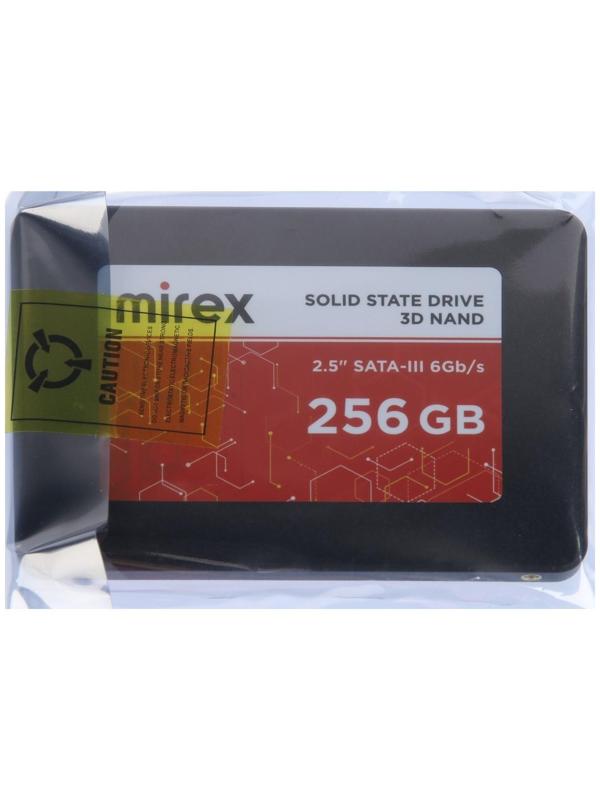 Накопитель SSD Mirex, SATA III, 256 Гб, 2.5