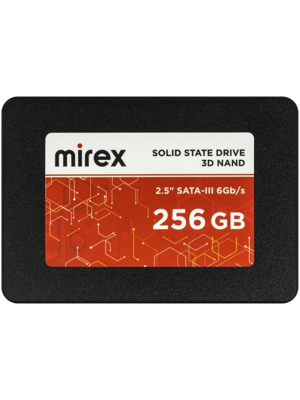 Накопитель SSD Mirex, SATA III, 256 Гб, 2.5