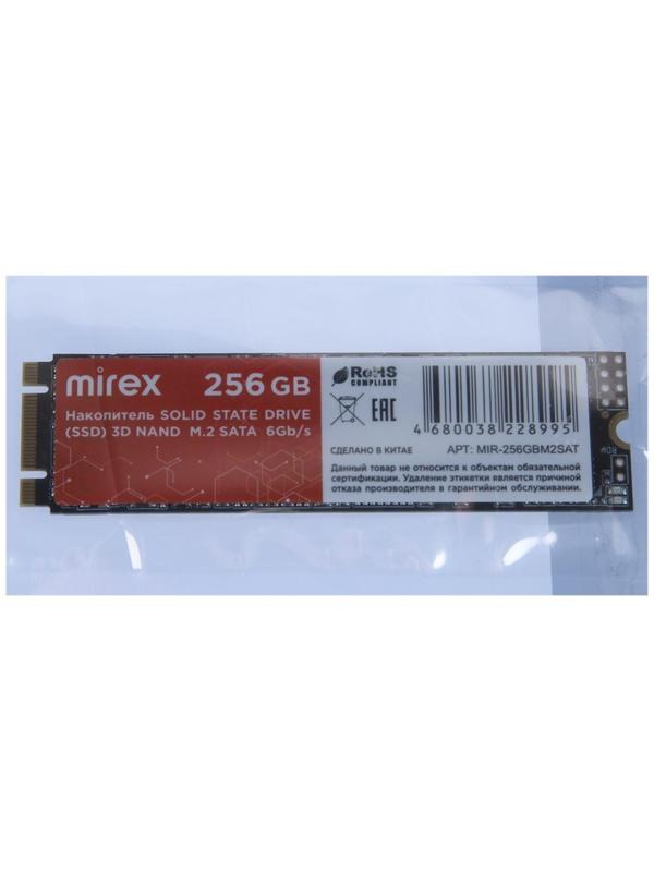 Накопитель SSD Mirex, SATA, 256 Гб, М2