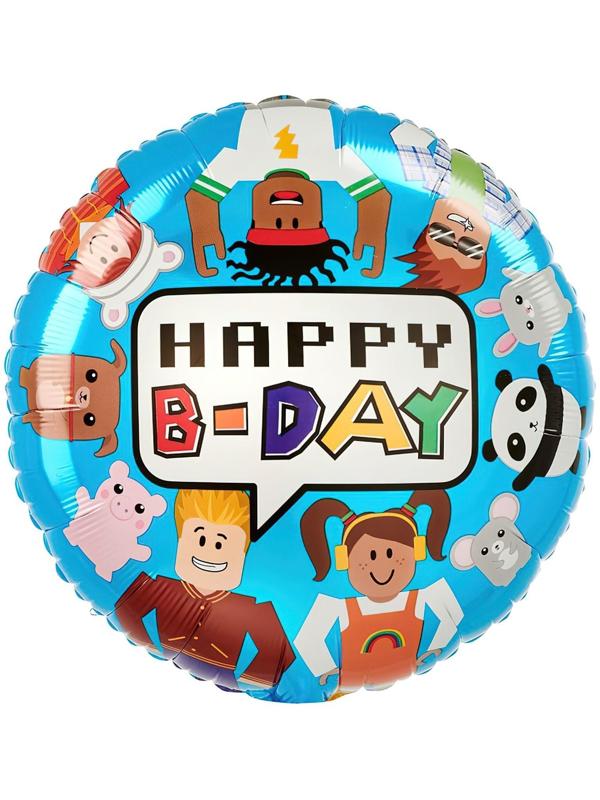 Шар фольгированный 18