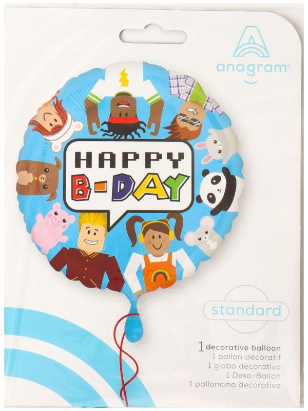 Шар фольгированный 18