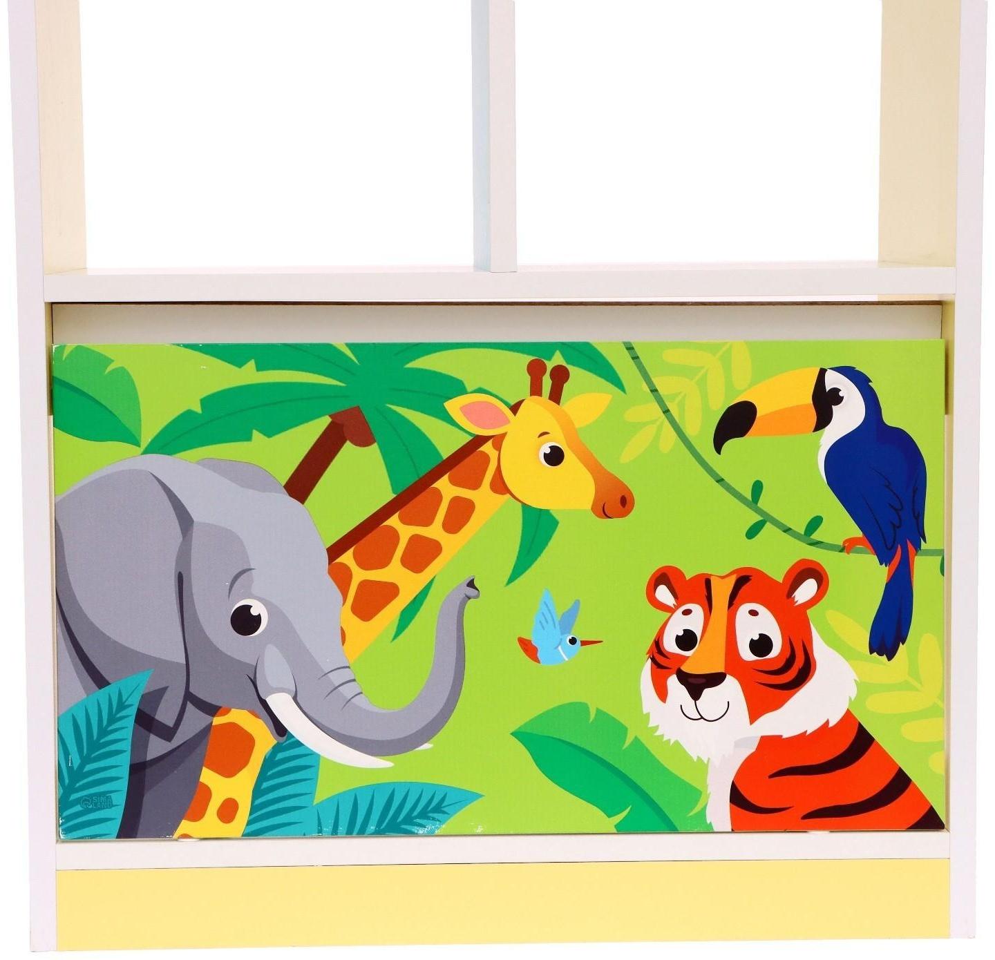 Стеллаж детский «Любимые животные»