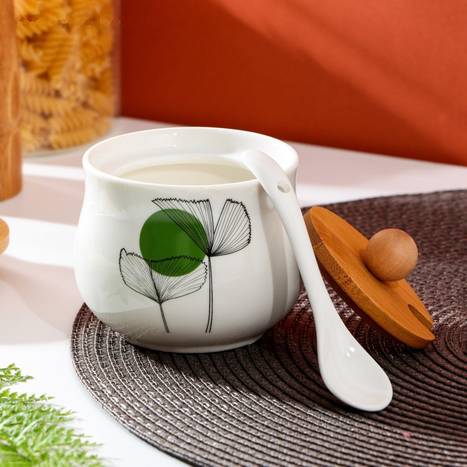 Сахарница «Листья», 230 мл