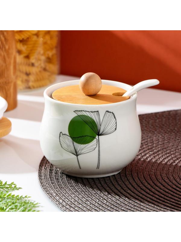 Сахарница «Листья», 230 мл