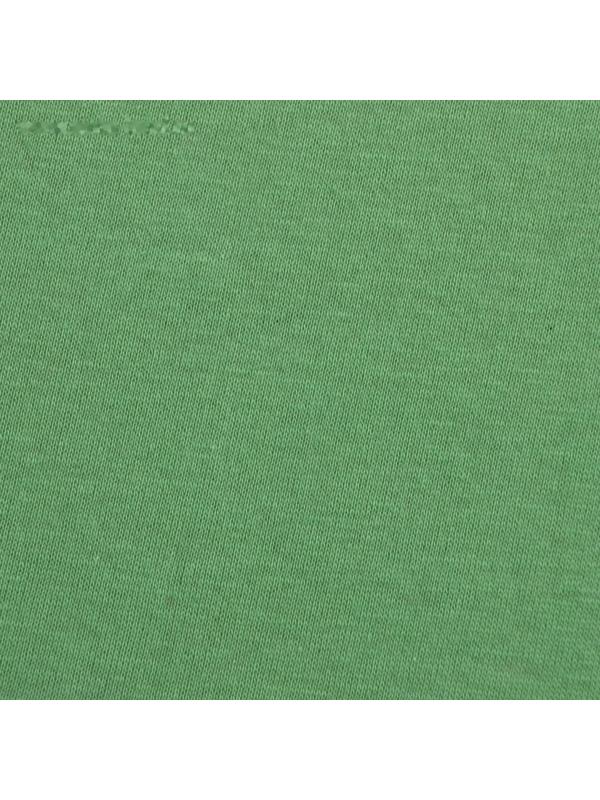 Трикотажная простынь на резинке 140х200х25см хаки кулирка, 120г/м , хлопок 100%