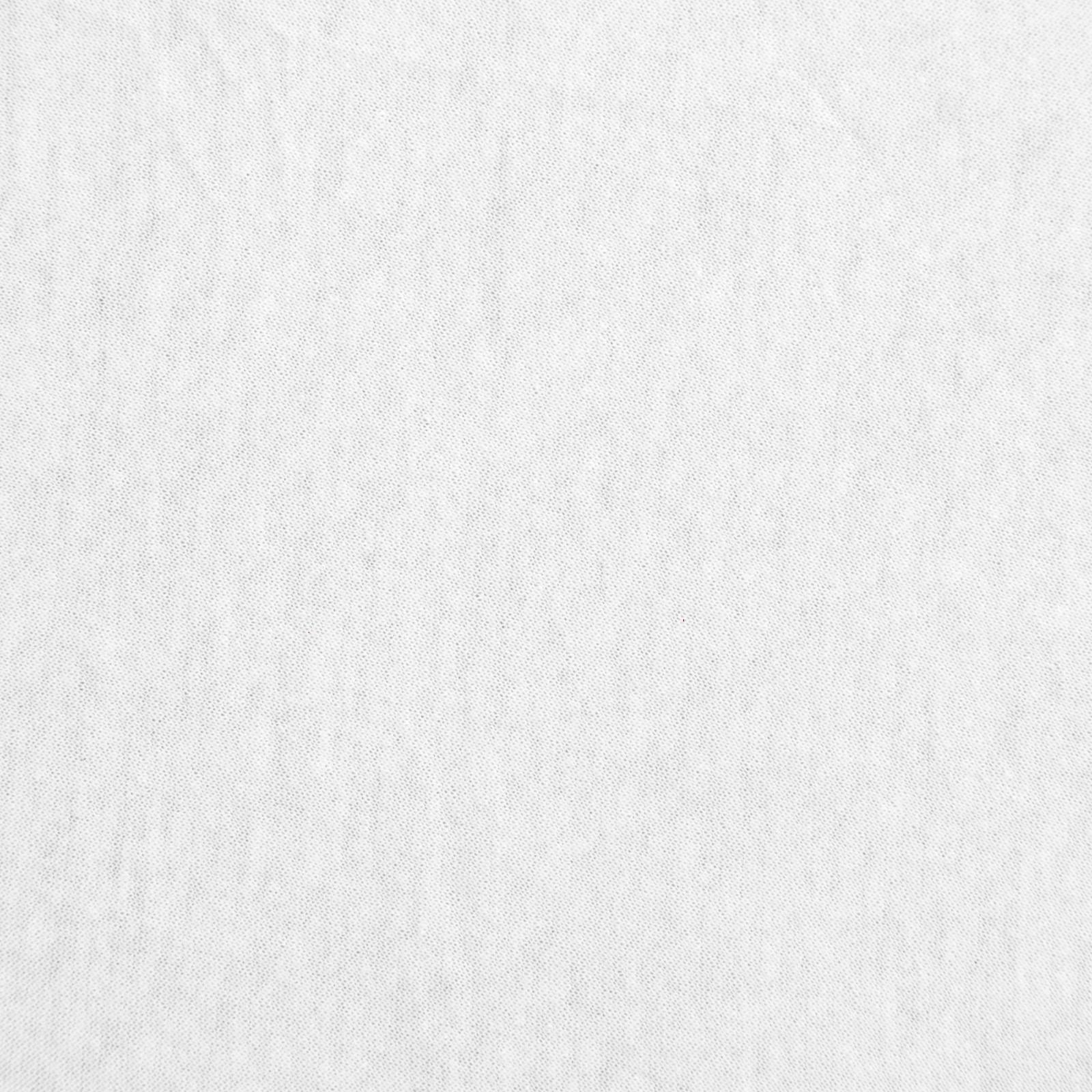 Трикотажная простынь на резинке, размер 160х200х25см, цвет белый кулирка, 120г/м, 100% хлопок