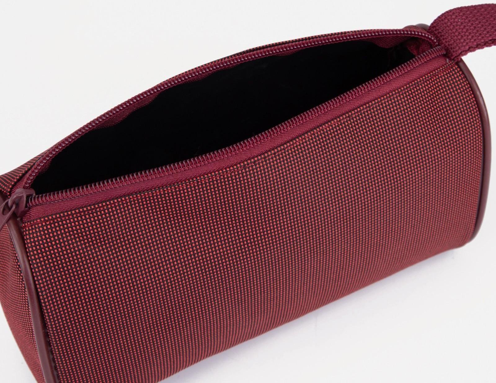 Косметичка на молнии, цвет бордовый