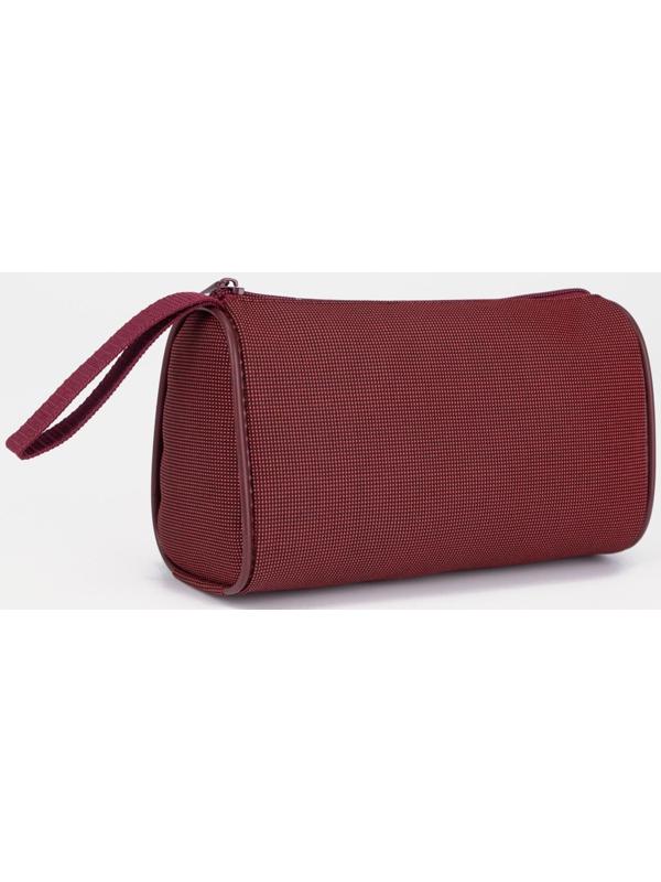 Косметичка на молнии, цвет бордовый