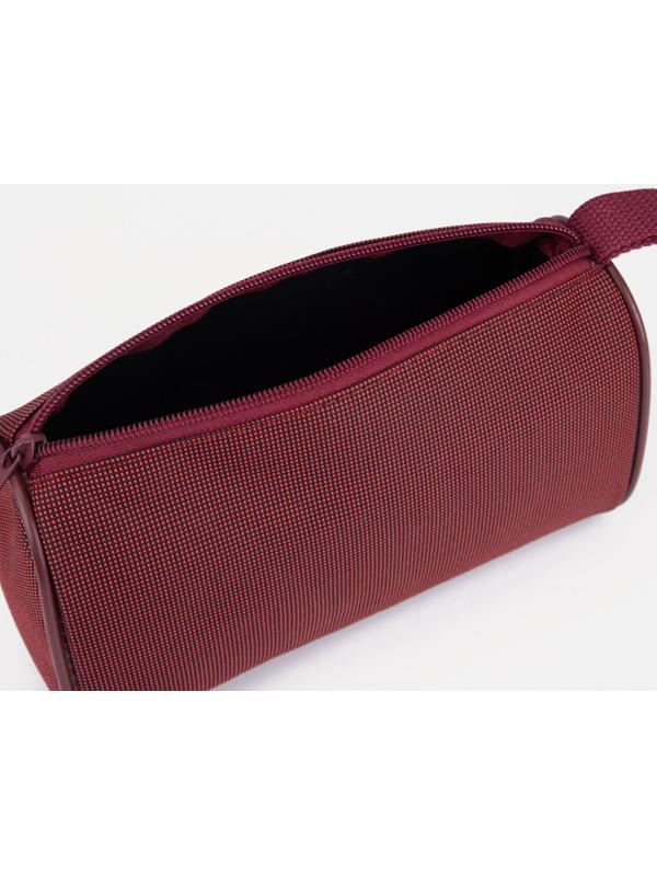 Косметичка на молнии, цвет бордовый
