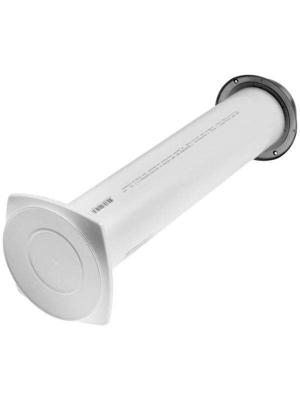 Клапан приточный ERA 10КП-04, d=100 мм, длина 500 мм, внешняя решетка из нержавеющей стали