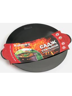 Садж стальной с эко-воронением, 490 мм, толщ. 2 мм