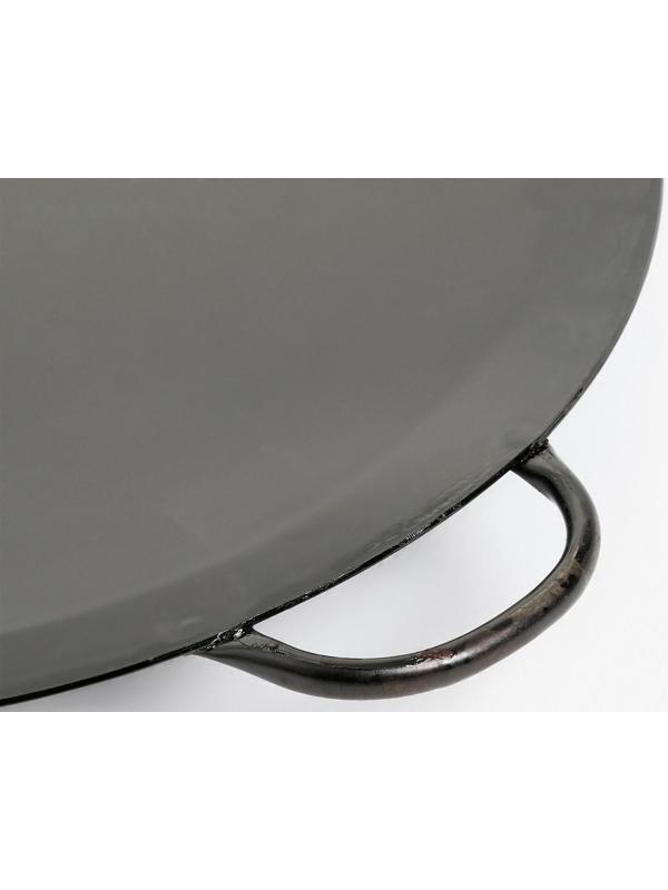 Садж стальной с эко-воронением, 490 мм, толщ. 2 мм