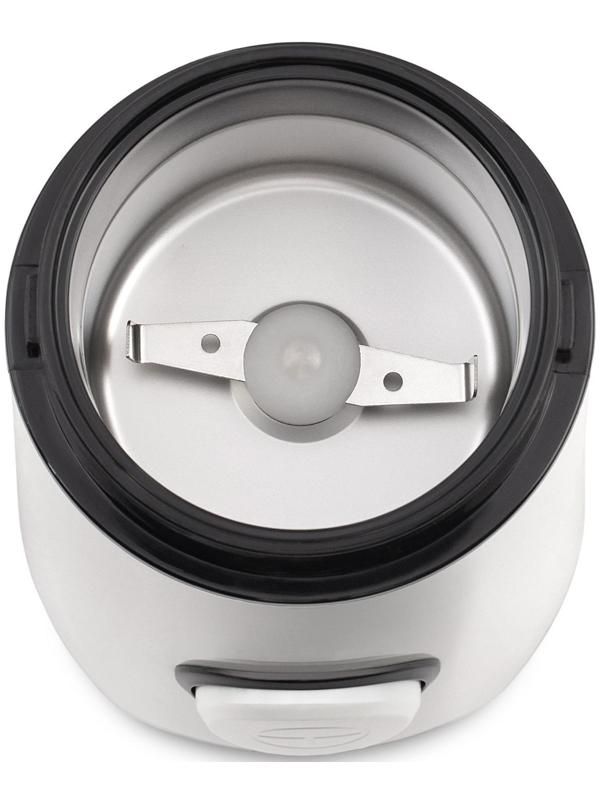 Кофемолка Vitek VT-1541 W, электрическая, ножевая, 150 Вт, 50 г, бело-чёрная