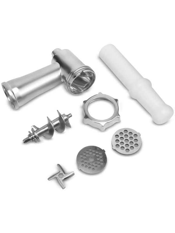 Мясорубка Vitek VT-3625, 1800 Вт, 1.8 кг/мин, реверс, белая