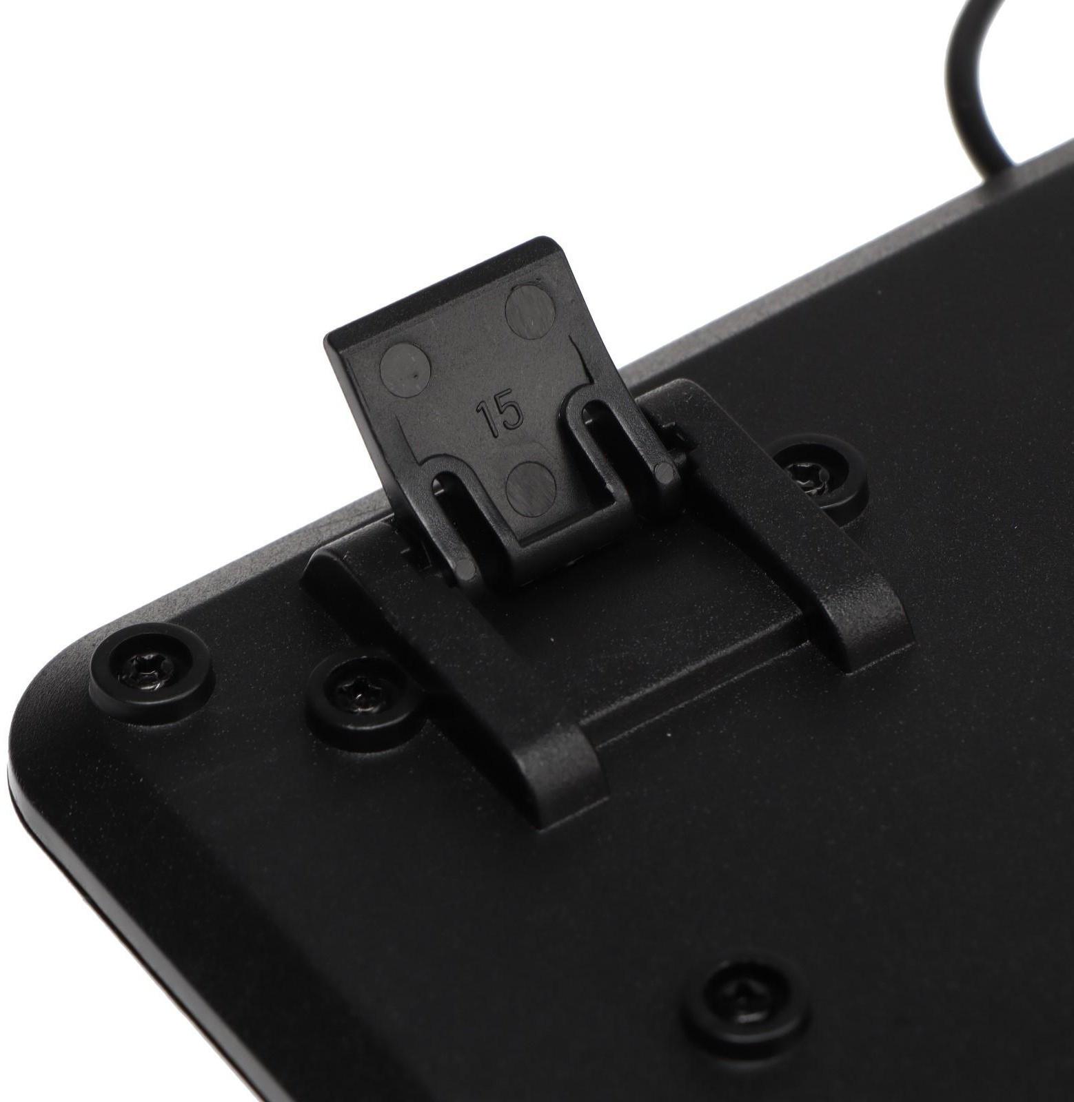 Клавиатура ExeGate Professional LY-401, проводная, мембранная, 104 клавиши, USB, чёрная