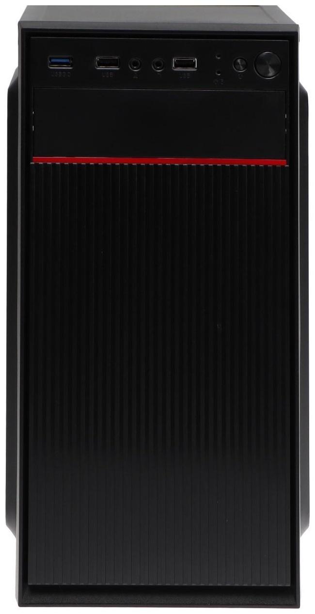 Корпус ExeGate BAA-113U, без БП, mATX, 2хUSB 2.0, 1хUSB 3.0, чёрный