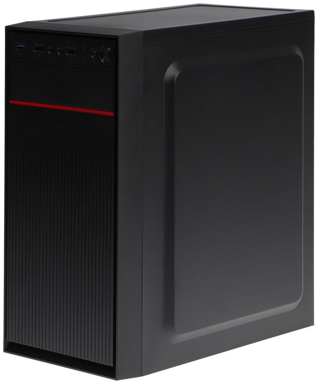 Корпус ExeGate BAA-113U, без БП, mATX, 2хUSB 2.0, 1хUSB 3.0, чёрный