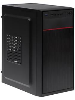 Корпус ExeGate BAA-113U, без БП, mATX, 2хUSB 2.0, 1хUSB 3.0, чёрный