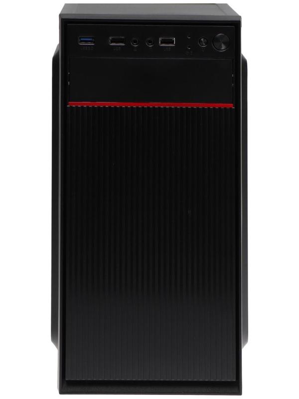 Корпус ExeGate BAA-113U, без БП, mATX, 2хUSB 2.0, 1хUSB 3.0, чёрный