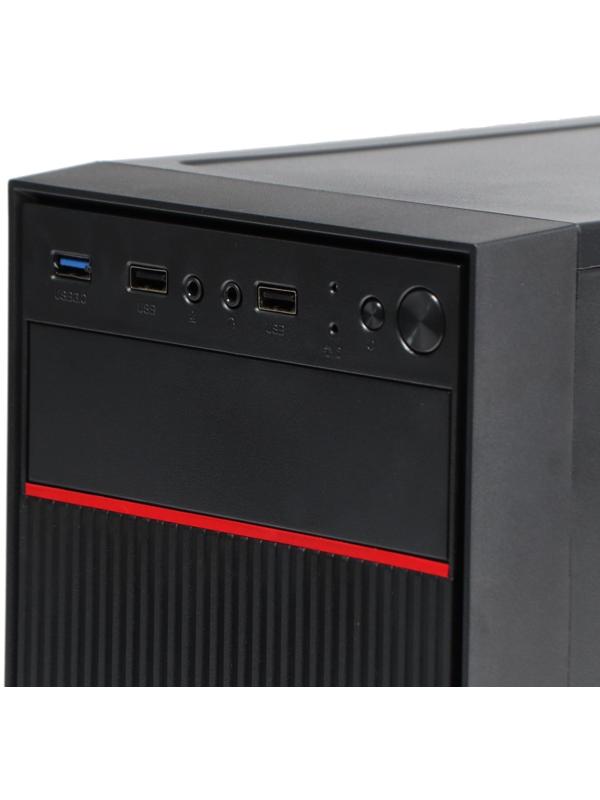 Корпус ExeGate BAA-113U, без БП, mATX, 2хUSB 2.0, 1хUSB 3.0, чёрный