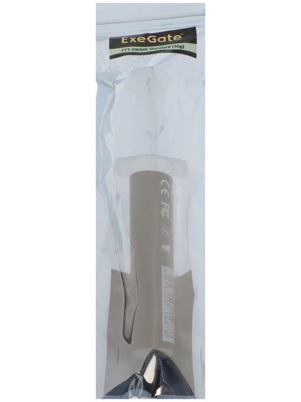 Термопаста ExeGate ETТ-2WMK Standard, 30 гр, шприц с лопаткой