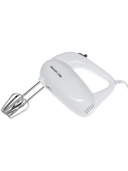 Миксер Galaxy LINE GL 2217, ручной, 300 Вт, 5 скоростей, режим 